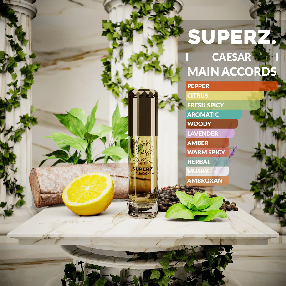 Caesar - 6 ml Exclusive 100% Perfume oil - Man - Image 2