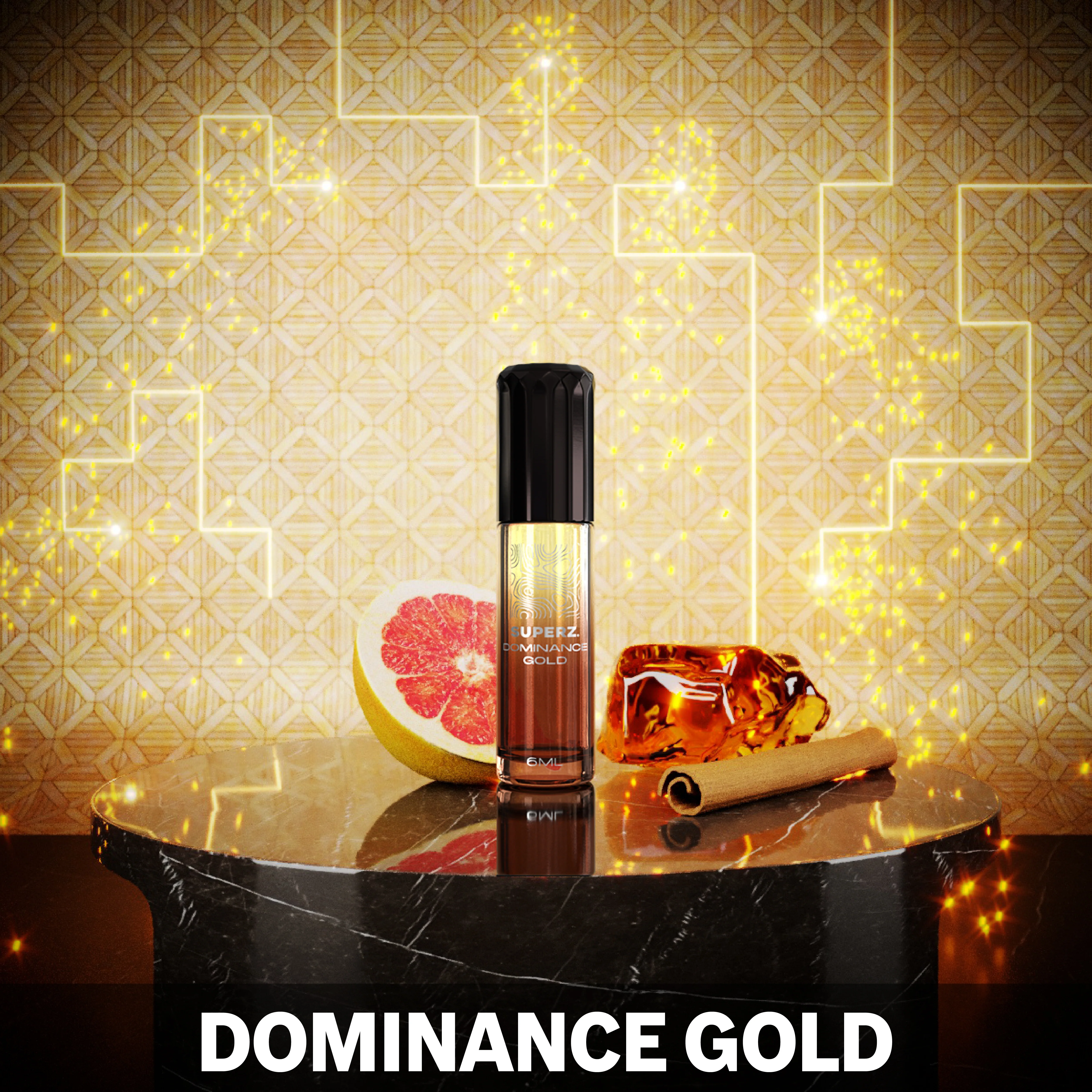 Dominance Gold - 6 ml Exclusive 100% Perfume oil - Man
