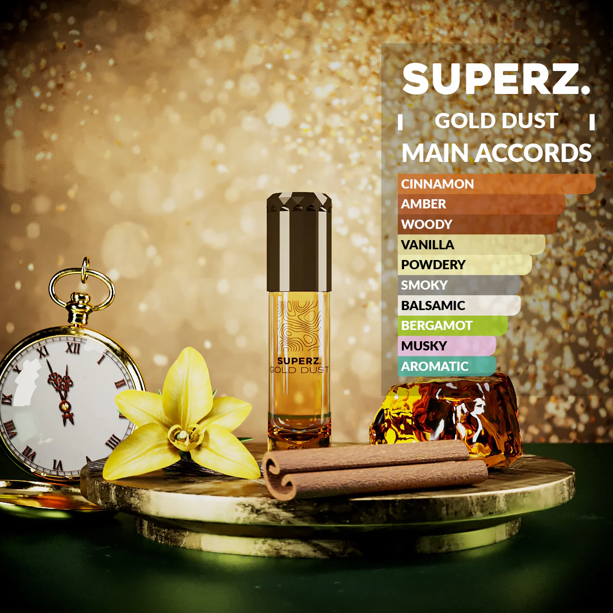 Gold Dust - 6 ml Exclusive 100% Perfume oil - Man - Image 2