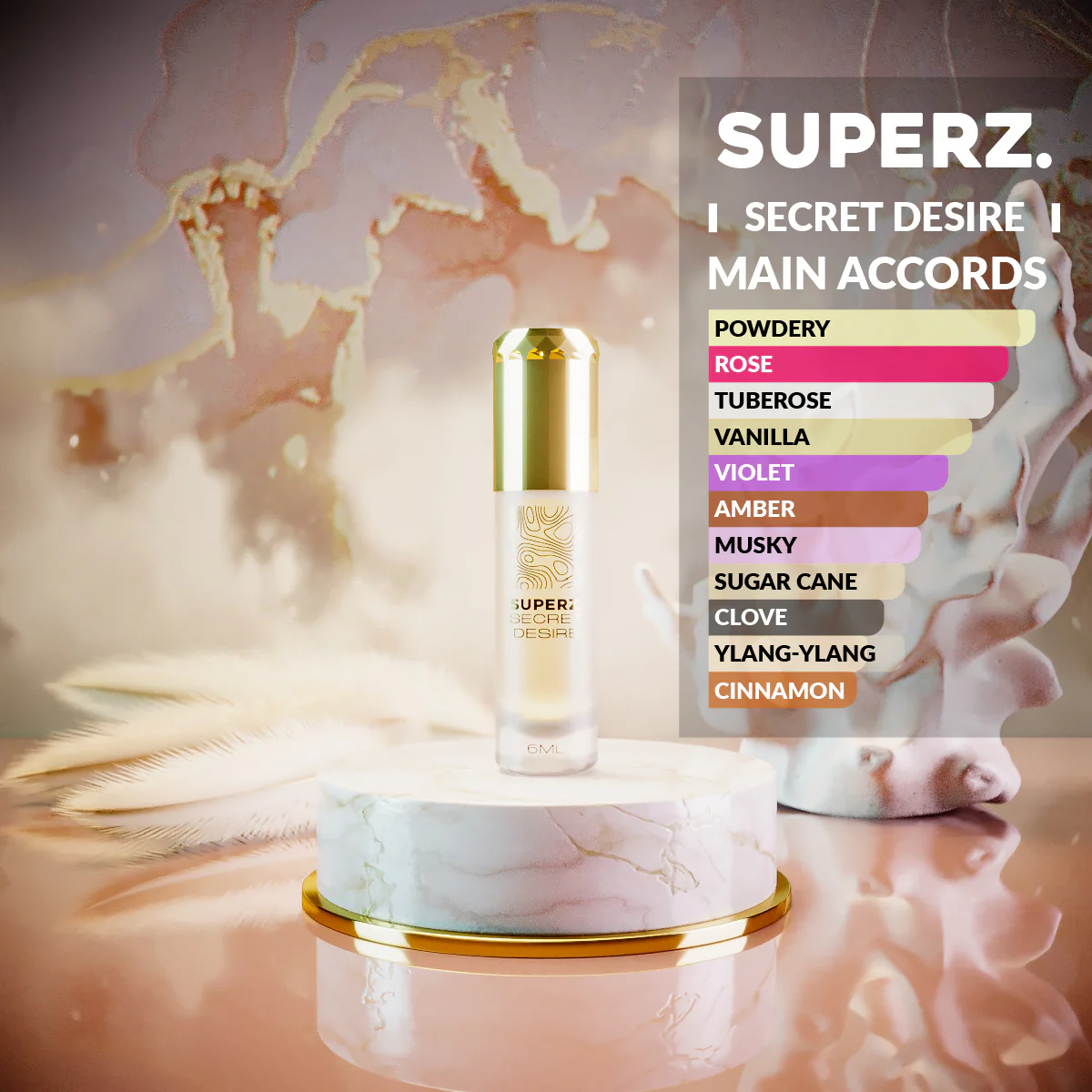 Secret Desire - 6 ml Exclusive 100% Perfume oil - Woman - Image 2